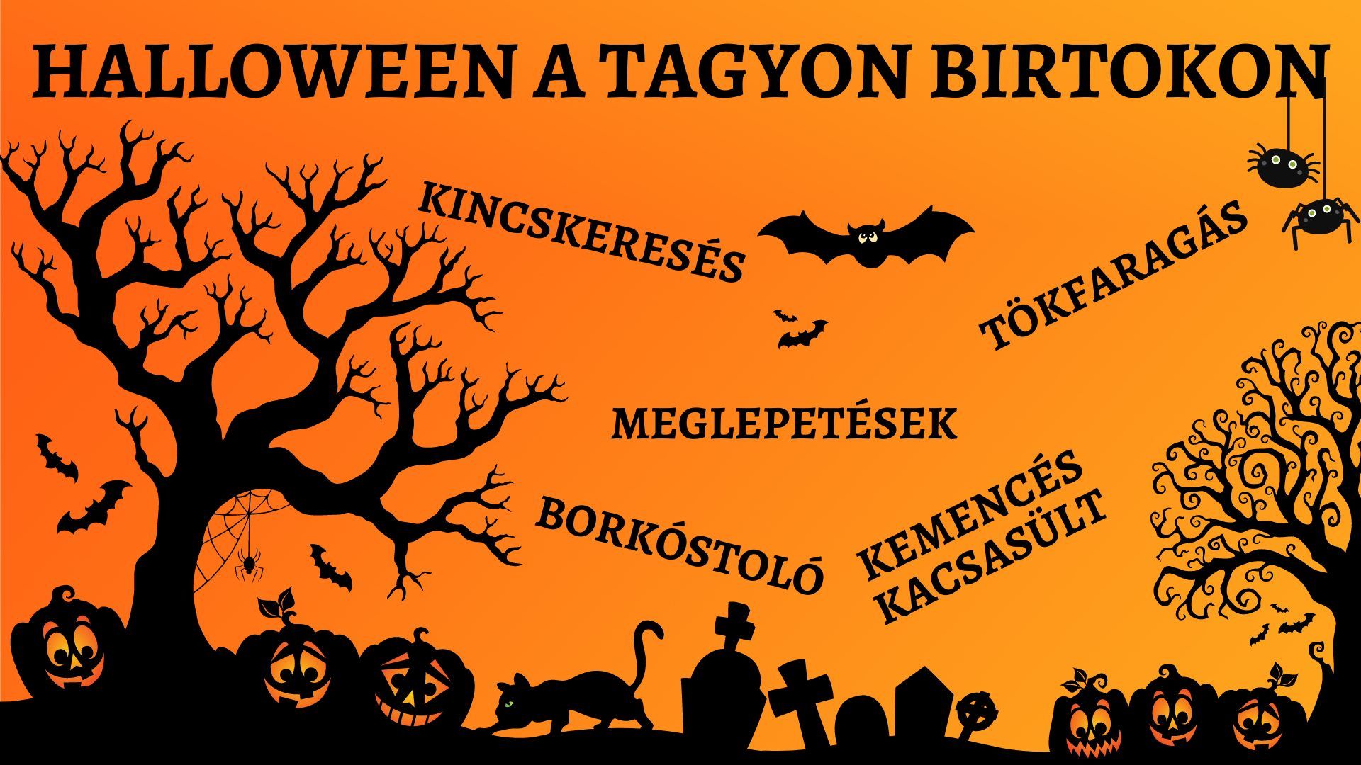 Halloween a Tagyon Birtokon